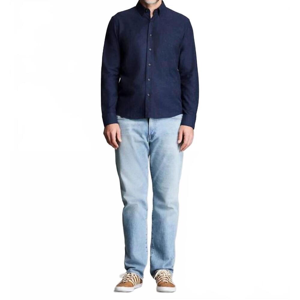 NEW BILLY REID tuscumbia button down shirt in navy